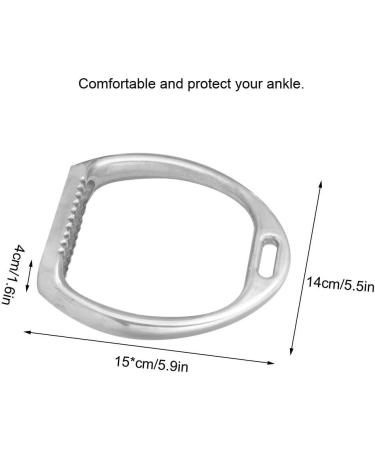 Children Premium Stirrups for Saddle Lightweight Safety Horse Saddle English Riding Flex Fillis Hand-polished Iron Horse Stirrup - Buy Online on GoSupps.com