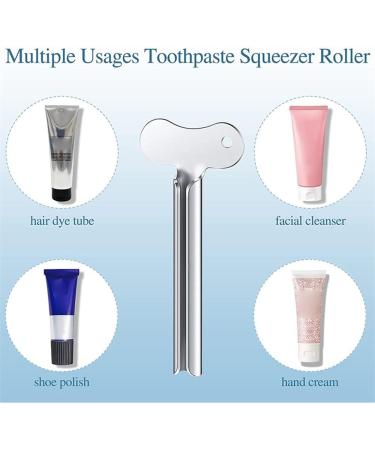 Tovmekdjn 6 Pcs Stainless Steel Toothpaste Tube Squeezers Metal Key Toothpaste Squeezers for Cosmetic Tubes Squeezer - Buy Online on GoSupps.com