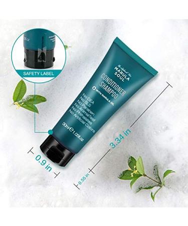 OPPEAL Marula Soul Travel Size Toiletries Set | Conditioning Shampoo, Body Wash, Facial Soap | Ambergris Scent | 1oz Each | 150 Pcs Bulk Pack - Buy Online on GoSupps.com