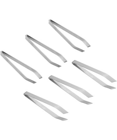 Minkissy 18pcs Metal Pliers Tweezers Herringbone Clips - Household & Hotel Supplies - 11x2.3cm - Silver (3pcs) - Buy Online on GoSupps.com