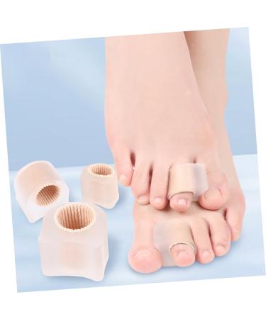 Healeved 2 Pairs Toe Splitter & Bunion Protector Sleeves for Men - Toe Separator Foot Care Tools - Reusable Toe Spacers - 2.7x2.2cm - Buy Online on GoSupps.com