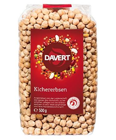 Davert Chickpeas 1 pack (4x 500 g) - Organic