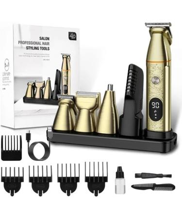4-in-1 All Metal Hair Clippers for Men - Electric Trimmer Shaver & Grooming Kit | International Shipping Available - Buy Online on GoSupps.com