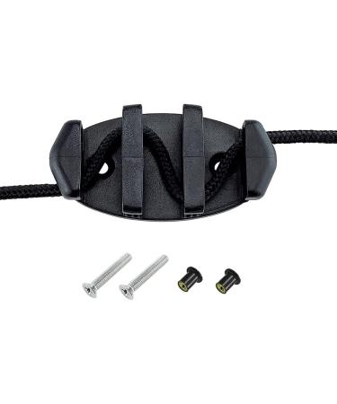 Nylon Kayak Zig Zag Cleats (Black  Pack of 2) - Buy Online on GoSupps.com