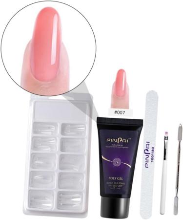 Healeved 2 Sets Nail Extension Glue Set Nail Builder Gel Kit Manicure Kit Manicure Extension Gel Manicure Nail Art Lamp Nail Enhancement Trial Kit Nail Kits Nail Lamp Plastic Strengthen - Buy Online on GoSupps.com