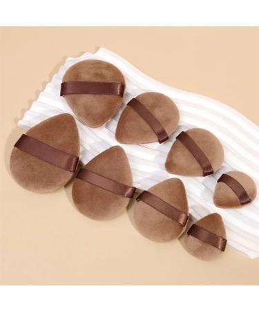 Dual Use Powder Puff Triangle Cosmetic Puff Soft Makeup Sponge for Face Eye Contouring Washable Velvet Puffs Make Up Accessories (Color : 06 mimi and L) - Buy Online on GoSupps.com