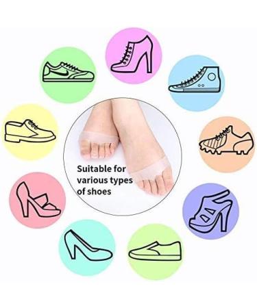 GiWuh Metatarsal Pads - 3 Pairs Foot Cushions for Women and Men - Ball of Foot Inserts - Reusable Gel Cushions for Runners, High Heels, Dancers, Sports - Buy Online on GoSupps.com