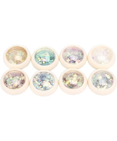 Nail Art Sequins Easy To Apply Nail Art Decoration Bright And Beautiful Easy To Carry Wonderful Nail Art Salon Shop for Home - Buy Online on GoSupps.com