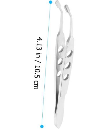 PLAFOPE Meibomian Gland Massage Forceps - Stainless Steel Pointy Tweezers for Eyelid Massage and Lash Extensions - Buy Online on GoSupps.com