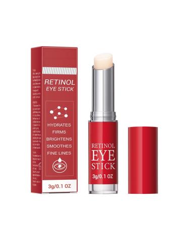 Retinol Eye Stick Retinol Eye Cream With Collagen Hyaluronic Acid For Dark Circle Wrinkles Under EyeCream Anti Aging Reduces Puffiness Fine Lines Visible Results in 3-4 Weeks