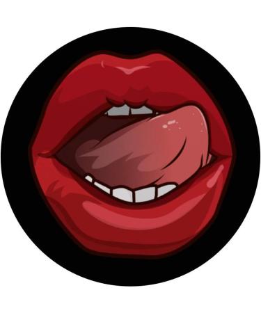 Red Lipstick Kiss PopSockets | Sexy Lips Phone Grip | Swappable PopGrip Standard for Ultimate Style - Buy Online on GoSupps.com