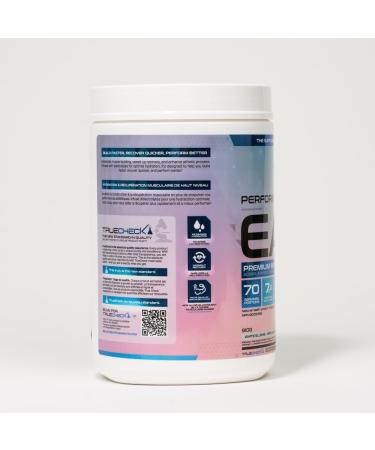 Believe Supplements Performance EAA - Essential Amino Acids Formula | Boost Muscle Recovery Performance & Hydration | Sugar-Free & Delicious Flavors Available! (70 servings White Slushie) White Slushie 70 servings - Buy Online on GoSupps.com