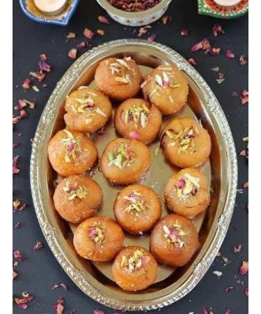 Rakhi Diwali Special (Balushahi 600g) Gift Hamper for Brother Sister Delicious Indian Traditional Sweets Best Gift For All Occasions Tasty Treat For Family & Friends Sold By Kidzbuzz - Buy Online on GoSupps.com