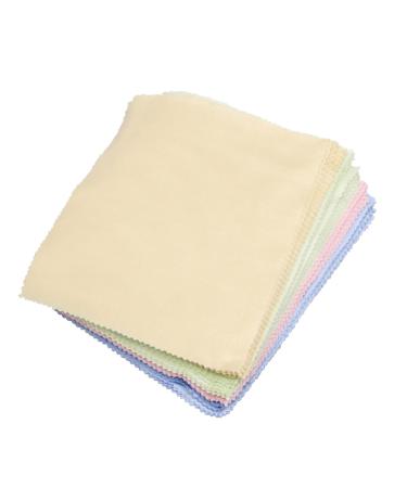 GLEAVI Eyeglasses Cleaning Cloths 100pcs Cloth Eyeglass Glasses Wipes Computer Screen Wipes Glasses Lens Wipes Sunglasses Phone Cleaning Wipes