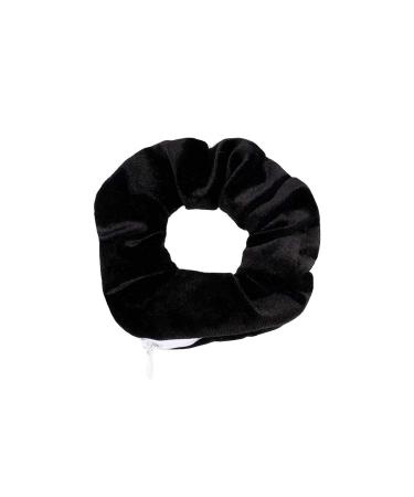 Nanunu Mode Velvet Scrunchie with Zip Pocket | Elastic Hair Ring for Girls & Women | Perfect Gift - Buy Online on GoSupps.com
