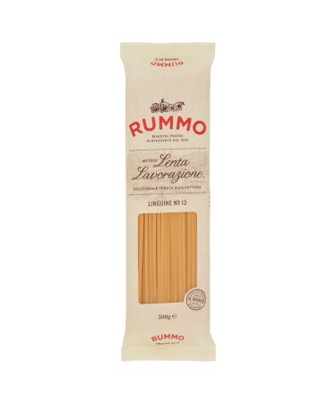 Italian Gourmet E.R. Rummo Linguine N. 13 Durum Wheat Semolina Pasta 500 g + Italian Gourmet Polpa di Pomodoro Box 400 g