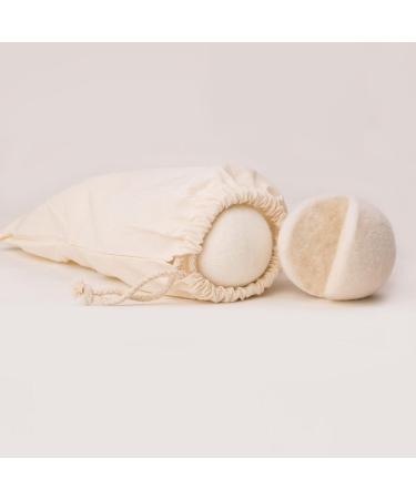 Organic XL Wool and Plastic Dryer Balls (6 Pack) - Save Time, Money, Energy with Loaddvni's Upgraded Version - Buy Online on GoSupps.com