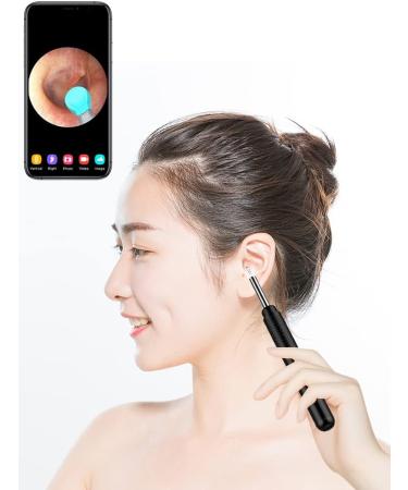 BA1 Ear Wax Removal Tool with Camera - 1080P Wireless Ear Otoscope Kit for Earwax Removal - Compatible with iPad & Android - Includes 12 Silicone Ear Tips - Black - Buy Online on GoSupps.com