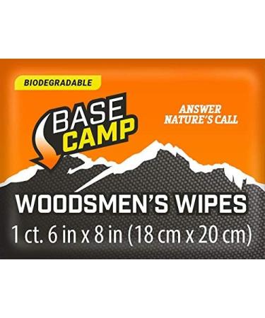 Dead Down Wind Base Camp Biodegradable Woodsmen's Wipes - 10 Packets - Buy Online on GoSupps.com