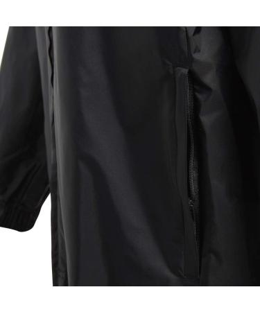 adidas Unisex-Child Core 18 Rain Jacket - Black/White - Medium - Buy Online on GoSupps.com