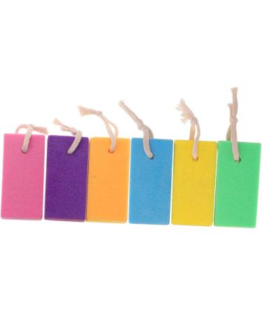 FRCOLOR 12 Pi ces Pierre p pins pied lavage pied exfoliants pour les pieds ponge dissolvant de peau morte exfoliant pour les callosit s massage outil animal Frotter - Buy Online on GoSupps.com