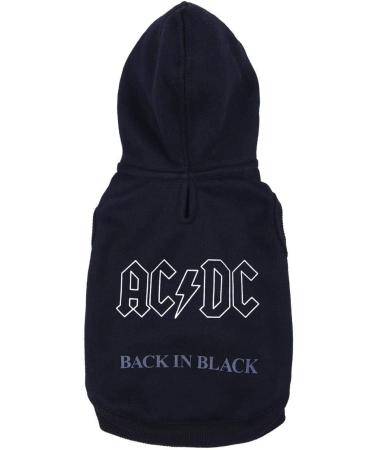Cerd Lifes Little Moments ACDC Rock Dog Sweater - Official Licensed XS Pet Clothing for Fan Pets - Buy Online on GoSupps.com