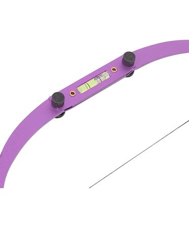 Eyebrow Mapping Tool Simple Adjustable Eyebrow Ruler Set Foldable for Salon (Purple) - Buy Online on GoSupps.com