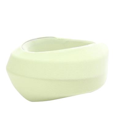 Bigud Rechenrause Neck Support for Sleeping - Comfortable Foam Neck Pillow for Vertebral Relief | Soft Frills & Stabilization in Green - Buy Online on GoSupps.com