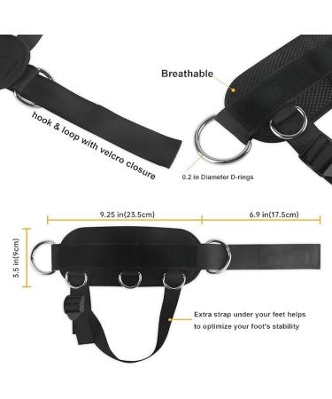 Ankle Resistance Bands with Cuffs - Versatile Fitness Elastic Bands for Whole Body & Glutes Training | 20-40LB Strength | Perfect for Men & Women - Buy Online on GoSupps.com