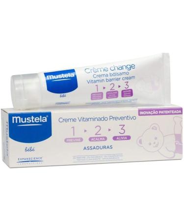Mustela Pasta Cambio 123 50ml - Gentle Diaper Cream for Sensitive Skin | International Shipping Available - Buy Online on GoSupps.com