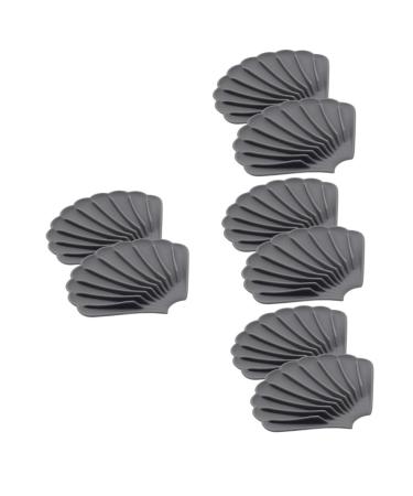 Ciieeo 8 Pcs Soap Box Toilet Stand Soap Stand Silicone Container Soap Drain Holder Soap Drainer Dish Jabonera for Bar Soap Sponge Soap Shower Non-slip Sponge Holder