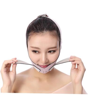 Housoutil Overnight Facelift Double Chin Strap Belt Strap Thin Strap Thin Masseter Chin V Thin Facial Thin Belt Cheek Pink Tight - Buy Online on GoSupps.com