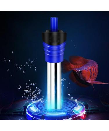 ESOES 50W aquarium heating 304 stainless steel aquarium heater temperature adjustable heating stick aquarium aquarium heating element aquarium heating fishing tanks and aquarium (18-34 220V) 50W stainless steel