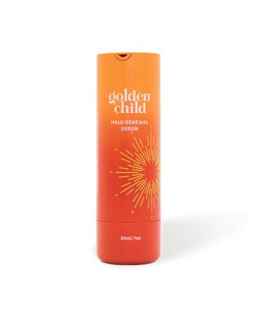 Golden Child - Halo Renewal Serum - Sensitive Skin - Blemish-Fighting Daily Facial Serum. Clears Breakouts, Minimizes Pores, Brightens Oily Skin for a Clearer, Fresh Face. 30ml / 1 oz.
