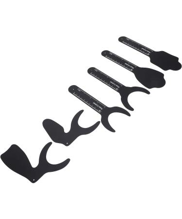 Intraoral Photographic Black Background Board Set - 6pcs with Long Handle for Dental Clinics - International Shipping Available - Buy Online on GoSupps.com