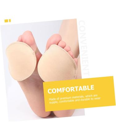 2 Pairs Forefoot Pad Invisible Socks for High Heels | Pain Relief & Cushioning | Cotton Absorb Sweat - Women's Toe Socks - Buy Online on GoSupps.com