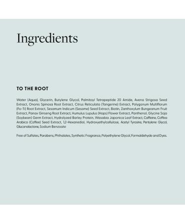 Arey To The Root Serum Slows Grey Hair Growth and Preserves Pigment - Vegan - Unscented - 2.2floz - Buy Online on GoSupps.com
