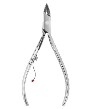 Mundial Professional Cuticle Nipper with Full Jaw 722-PR Stainless Steel Short Handle