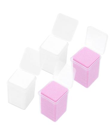POPETPOP POPETPOP 800 Pieces Cotton Sheet Clean Eyelashes Remover Wipe For Nail Polish Glue Wiper Cotton Cleaning Glue Nozzle Paper Wiping Lips