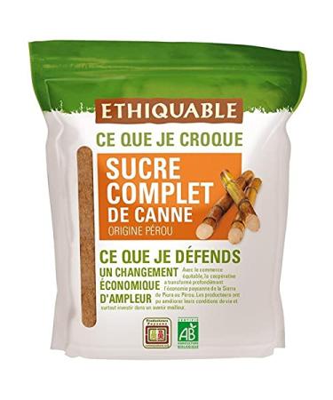 Ethical Complete Sugar Powder from Peru 500 g - Pack of 4