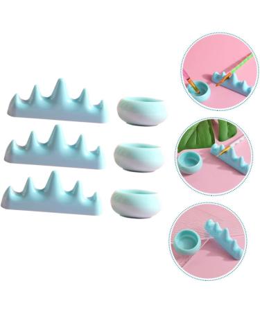 Healeved 5 Sets Nail Art Brush Cup Mini Crown Clip Soak off Bowl Makeup Brush Organizer Nail Brush Nail Pen Washing Cups Candle Holder Acetona Gel Pen Holder Plastic Nail Removal - Buy Online on GoSupps.com