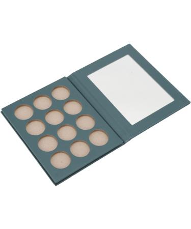 DIY Empty Eyeshadow Empty Eyeshadow BoxDIY Empty Eyeshadow 12 Hole Empty Eyeshadow Palette Portable DIY Makeup Empty Bh Bronzer Palette for Cosmetics Store (Blackish Green) - Buy Online on GoSupps.com