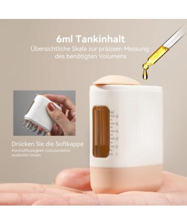 2-in-1 Electric Hair Oil Applicator & Scalp Massager | Kimairay Head Massage Device for Oil Treatment & Essential Serum - Buy Online on GoSupps.com