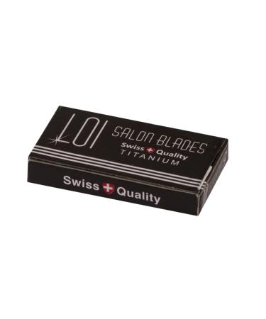 100 Loi Titanium Double Edge Razor Blades - Premium Men's Safety Razor Blades for Smooth Clean Shave | 1 Year Supply - Buy Online on GoSupps.com