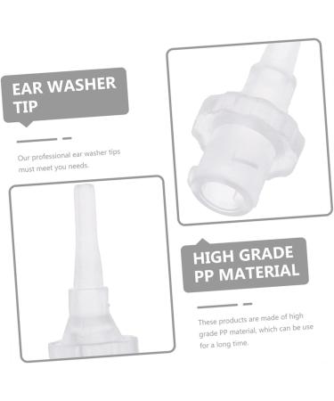 10pcs Healeved Ear Washer Nozzle & Tips Set for Ear Cleaning & Wax Removal - Buy Online on GoSupps.com