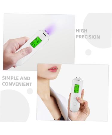 Healeved Skin Tester Water Oil Monitor Skin Analysis Tool Skin Analyzer Hydration Monitor Plastic Shell White - Buy Online on GoSupps.com