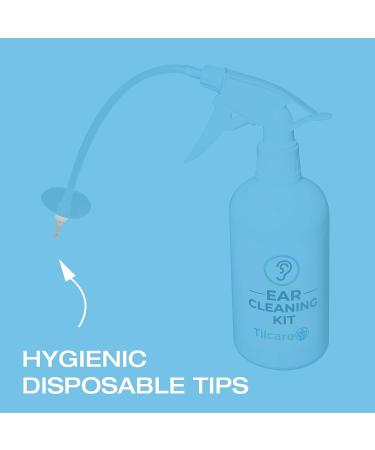 Disposable Ear Irrigation Tips - Ideal for Adults & Kids - Ear Cleaning Kit - Fits Tilcare's Ear Wax Removal Tool - Buy Online on GoSupps.com