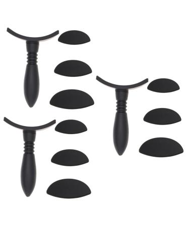 FOMIYES 3 Sets Eye Shadow Stamp Eyeshadow Makeup Tools Women Makeup Tool Makeup Stick Woman Household 1 count (Pack of 1) Blackx3pcs