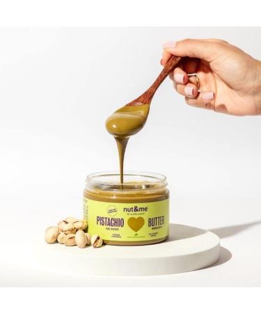 Pistachio Puree 250g nut&me | 100% Roasted Pistachio | No Preservatives or Additives | Gluten Free | Sugar Free | High in Pro - Buy Online on GoSupps.com
