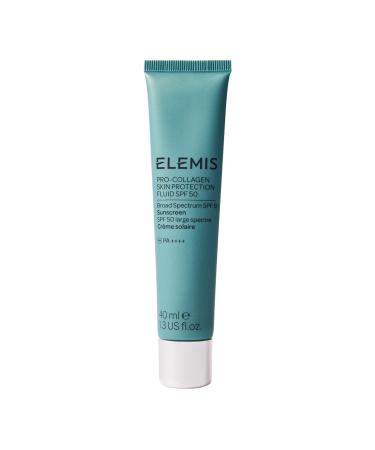 Elemis Pro-Collagen Skin Protection Fluid SPF 50 | Hydrating Face Sunscreen | Lightweight & Fast-Absorbing | 40ml